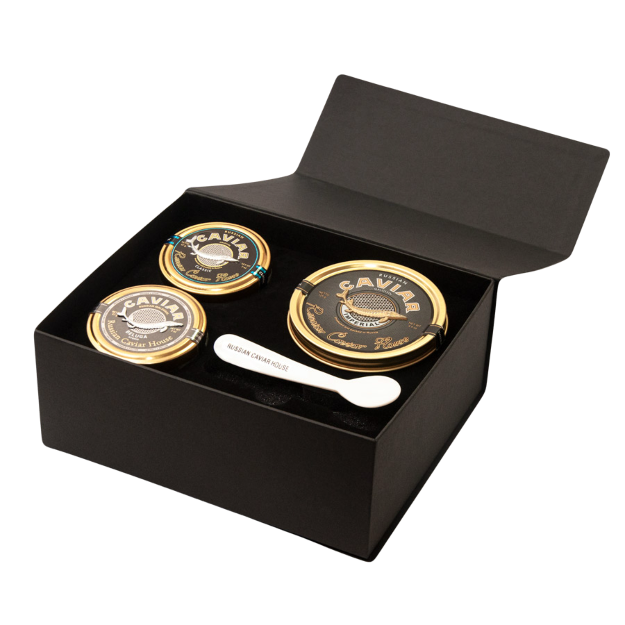 Коробка для 3-х баночек и ложки