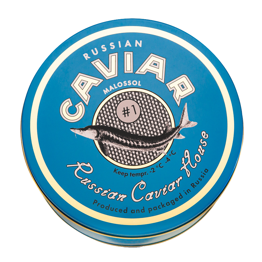 Банка жестяная 182*90 (синяя)