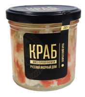 Мясо Камчатского краба консервированное, 1-я фаланга