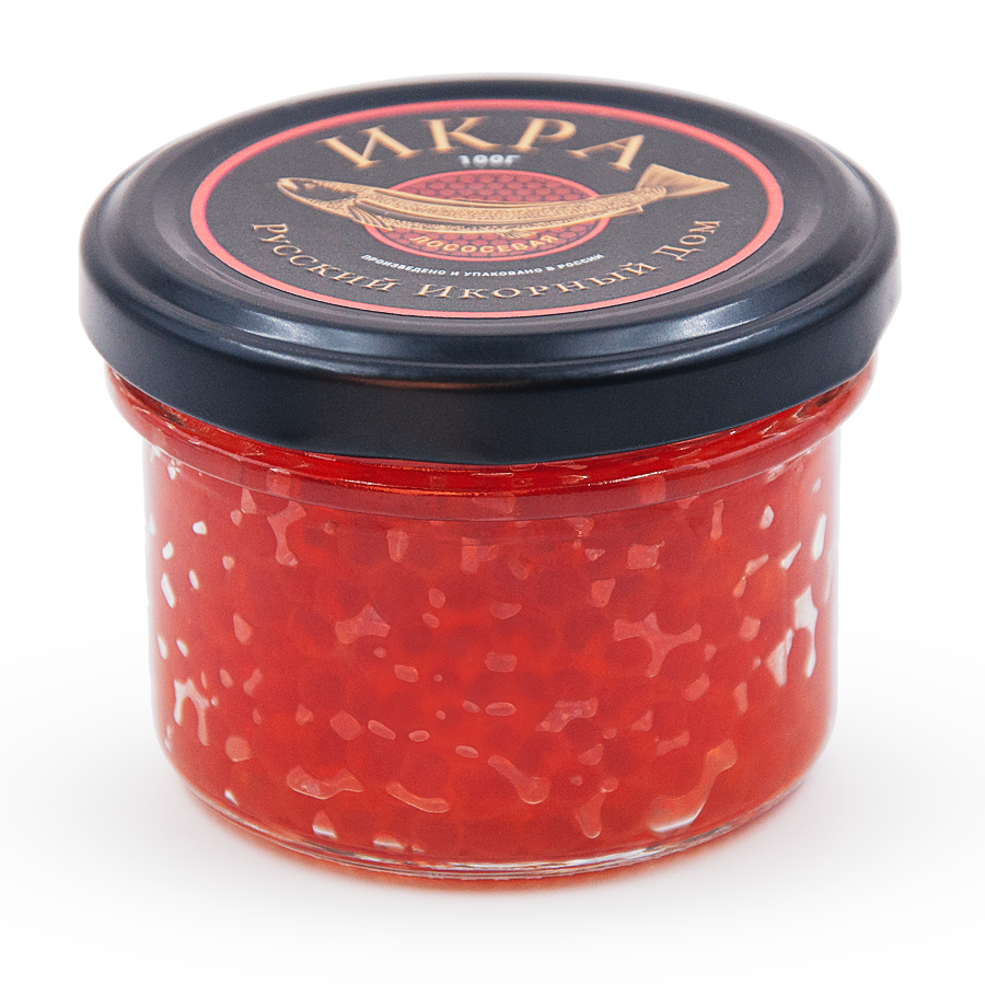 Красная икра кеты