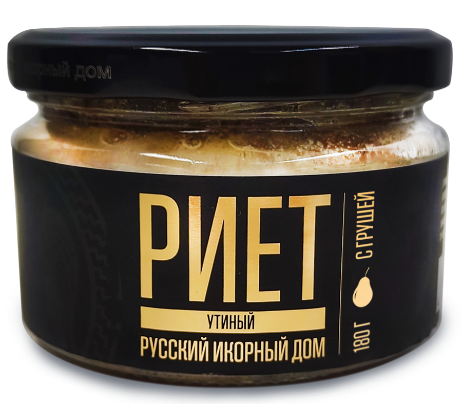 Риет утиный с грушей, ст/б.180 г