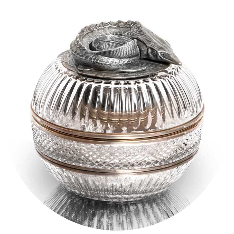 Икорница «Парадная с осетром»