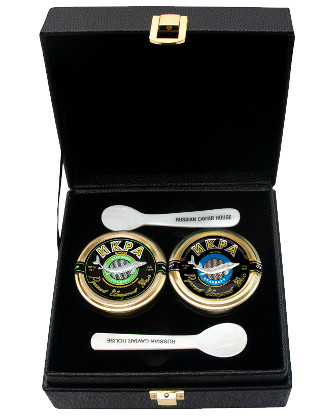 Набор: Коробка подарочная с 2-мя ложками