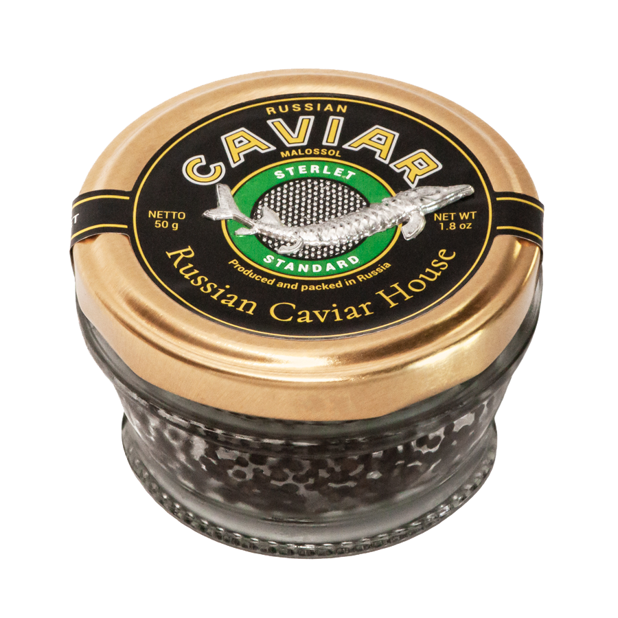 Набор с икрой "Светофор" (черная банка)